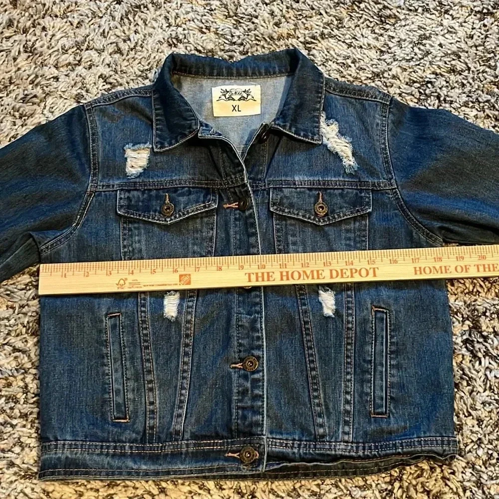 So Nikki Girls  size XL denim jacket